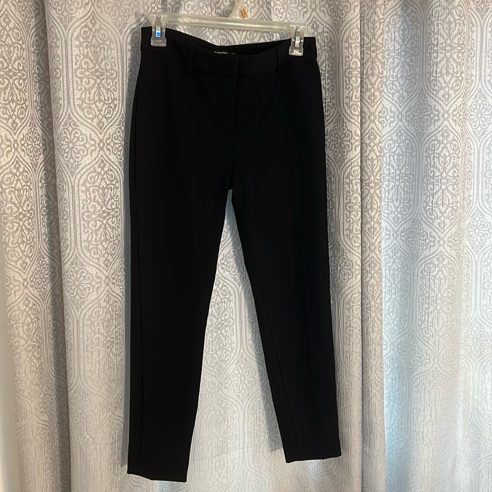 Express Black Skinny Mid Rise Pants